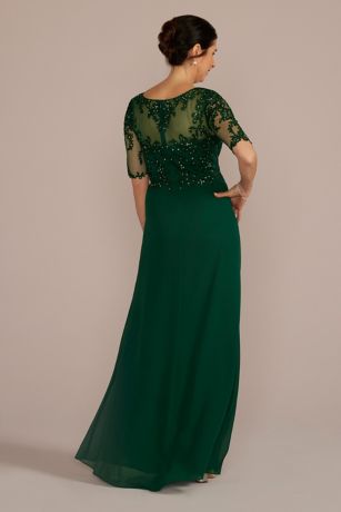 Emerald Green Mother of the Bride Dresses Plus Size